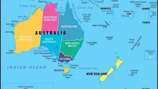 PP de geografia - Austr&aacute;lia e nova Zel&acirc;ndia 
