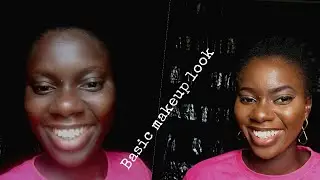 Beginner friendly makeup 2022 #Basis#only6productslooksoftmakeuplook#makeuplookformelaninskin#look