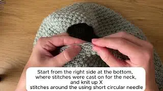How to knit a balaclava? / knit with me Balaclava 
