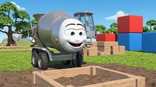 Construction Cartoons Part 2! 🚧 Mega Building Site Adventure! 🚜 Vehicles For Toddlers
