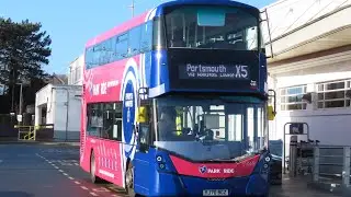 Maxed | First solent 35619 (YJ70 BXG) | Route X5