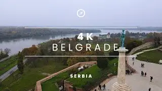 Belgrade, Serbia 4K Drone