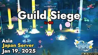 Guild Siege Lv 80 (Japan Server) January 19, 2025 | Flyff Universe