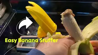 Banana Loca Banana Stuffer Review 🟡 Cool Kitchen Gadget for Snacks
