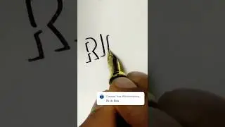 Rida|Comment your name for 3d lettering|#shorts #youtubeshorts #viral #3d #art #shortvideo #tiktok