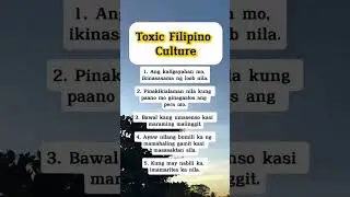 Toxic Filipino Culture #toxic #filipino #culture #philippines #trending #viral #reels #world #usa