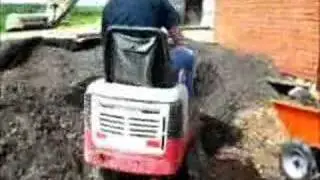 Muck Truck on a construction site