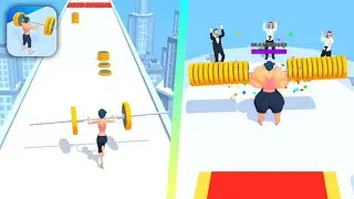 Weight Runner 3D🏋️&zwj;♀️🏋️Gameplay All Levels Part 1 | 1-3 Level [iOS, Android]