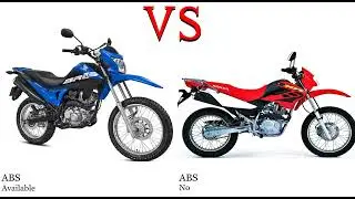 Honda NXR 160 Bros vs Honda XR 125 L Test specification comparison