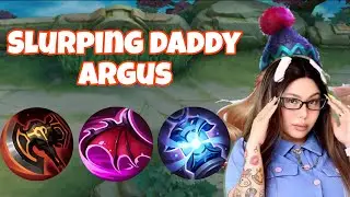 SLURPING DADEY ARGUS 💦 WITH THESE NEW ODESSA BUILD | ODETTE FLOPTOK #odette #mlbb #floptok 