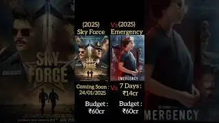 Emergency Vs Sky Force Box office collection #emergency #kanganaranaut #akshaykumar #skyforce