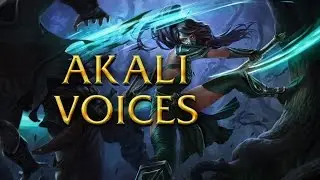 LoL Voices - Akali - All 17 languages