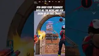 Teamwork in Fortnite #fortnite #fortnitefunny #gaming #teamwork