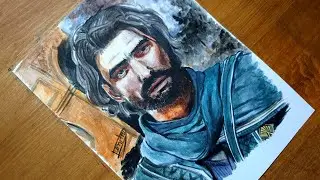 Watercolor Brush Pen is Gustave for Clair Obscur Expedition 33 | dumit3 arts Neo Albios