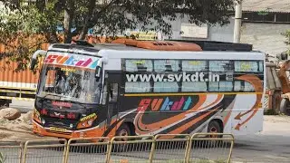 SVKDT travels from bhubaneswar to hydrabad ac sleeper coach bus service