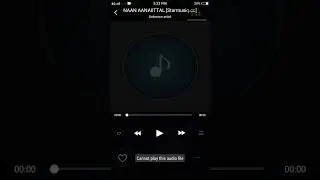 No se puede reproducir este archivo de audio #vivo #m&oacute;vil #mp3 #error #reproductor multimedia #m&uacute;...
