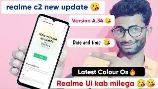 realme c2 new update |🔥version A.34 @Akashtechgyan  #Realme_Ui