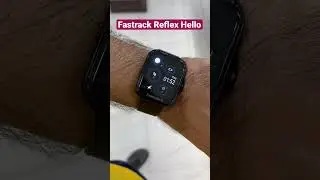 Fastrack Reflex Hello Smartwatch with Silicon Strap