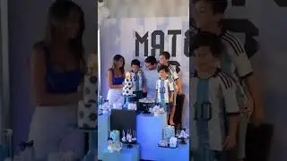 The Messi family celebrates Mateo Messi's 7th birthday ❤️