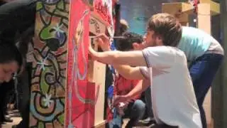 kmdg painting with zukclub from moscow / ipainteveryday 231 / ottograph