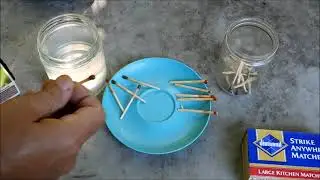 Homemade Waterproof Matches:  Fingernail Polish vs. Wax