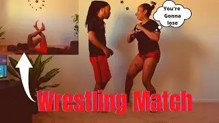 CouplesWrestling|Leg Wrestling Fitness Exercise with Abs Workout (Part 2)
