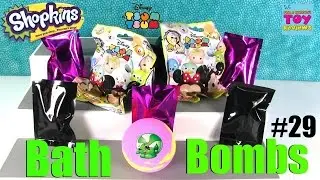 Shopkins Bath Bombs #29 LPS Disney Tsum Tsum Trash Pack Toy Fun | PSToyReviews