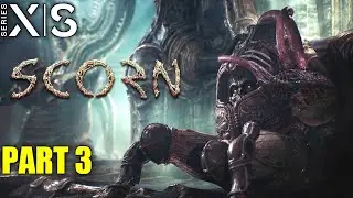 Scorn Gameplay Walkthrough Xbox Series S Part 3 | Scorn Horror Game Act 3 Playthrough No Commentary