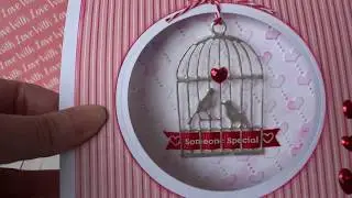 Birdcage Aperture Card - hobbybase craft box 11