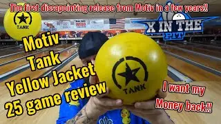 Tank Yellow Jacket By Motiv Bowling Ball Review!