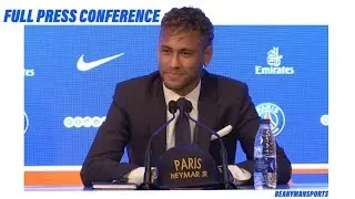 Paris St-Germain Unveil &pound;200m World Record Signing Neymar - FULL Press Conference