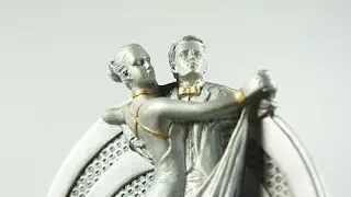 Figurka odlewana tańcząca para - Champion | puchary | medale | statuetki | dyplomy