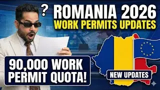 Romania 🇷🇴 work permits 2026 #romaniaworkpermits #romania #europeworkpermits