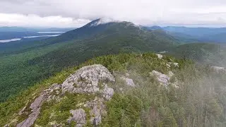 ☁️🚁 Flight over the Western Peaks of Bigelow Mountain ⛰ in Eustis, Maine🌲 - 🎵 