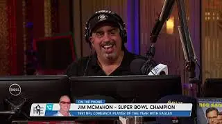 The Time Jim McMahon Went into the Stands to Order Pizza During an NFL Game | The Rich Eisen Show
