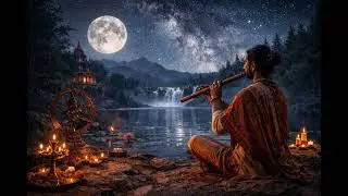 😴💫 Fall Asleep Fast 🌙 Indian Flute 🎶 | 1 Hour Night Sleep Music 💤
