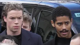 Will POULTER, Alfred ENOCH ( Harry Potter )@ Paris Fashion Week 19 january 2020 Fashion Week Dunhill
