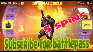 INFERNAL CIRCLE DRAW BATTLEPASS GIVEAWAY Cod Mobile Codm