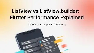 ListView vs ListView.builder In Flutter - تعرف على الفرق بين ListView و ListView.builder #flutter