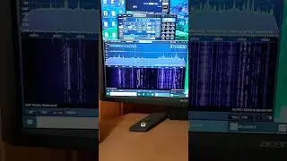 Icom 7200 Waterfall Display 