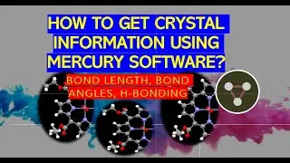 How to use Mercury 2020 software for crystal data analysis | crystallography |