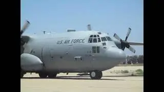 USAF C-130 Hercules at Brownfield Municipal Airport (KSDM)