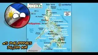 Top 5 Countries with longest coastline