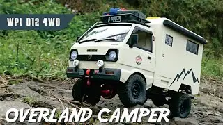 Overland Camper | Suzuki Carry 4WD | RC WPL D12 (Custom)