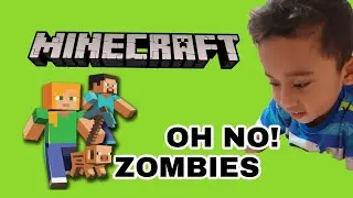 GEEZ, THOSE ZOMBIES! VILLAGER MAZE -  MINECRAFT