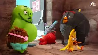 Angry Birds 2 (Hindi Dubbed) - Birds & Pigs Secret Meeting | Best Comedy Cartoon Animated Movie