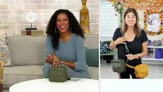Lug Small Vegan Faux Leather Crossbody - Swing VL on QVC