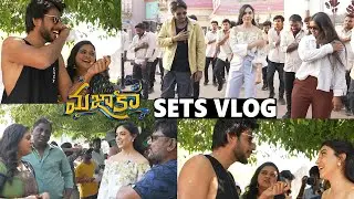 MAZAKA Movie Sets Tour Vlog Full Video | Sundeep Kishan | Ritu Varma | Trinadha Rao Nakkina
