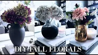 EASY DIY FALL FLORAL ARRANGEMENTS ON A BUDGET