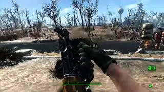 Fallout 4 мод (автомат) Expansive Kalashnikov 3.2 - Staccato P M2011